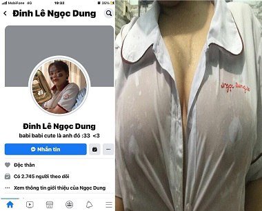 Đinh Thị Ngọc Dung nữ sinh lộ clip sex